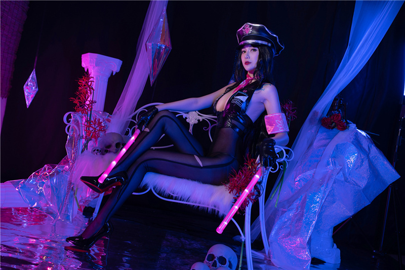 大梨子不是御姐杀生院祈荒COS图片鉴赏