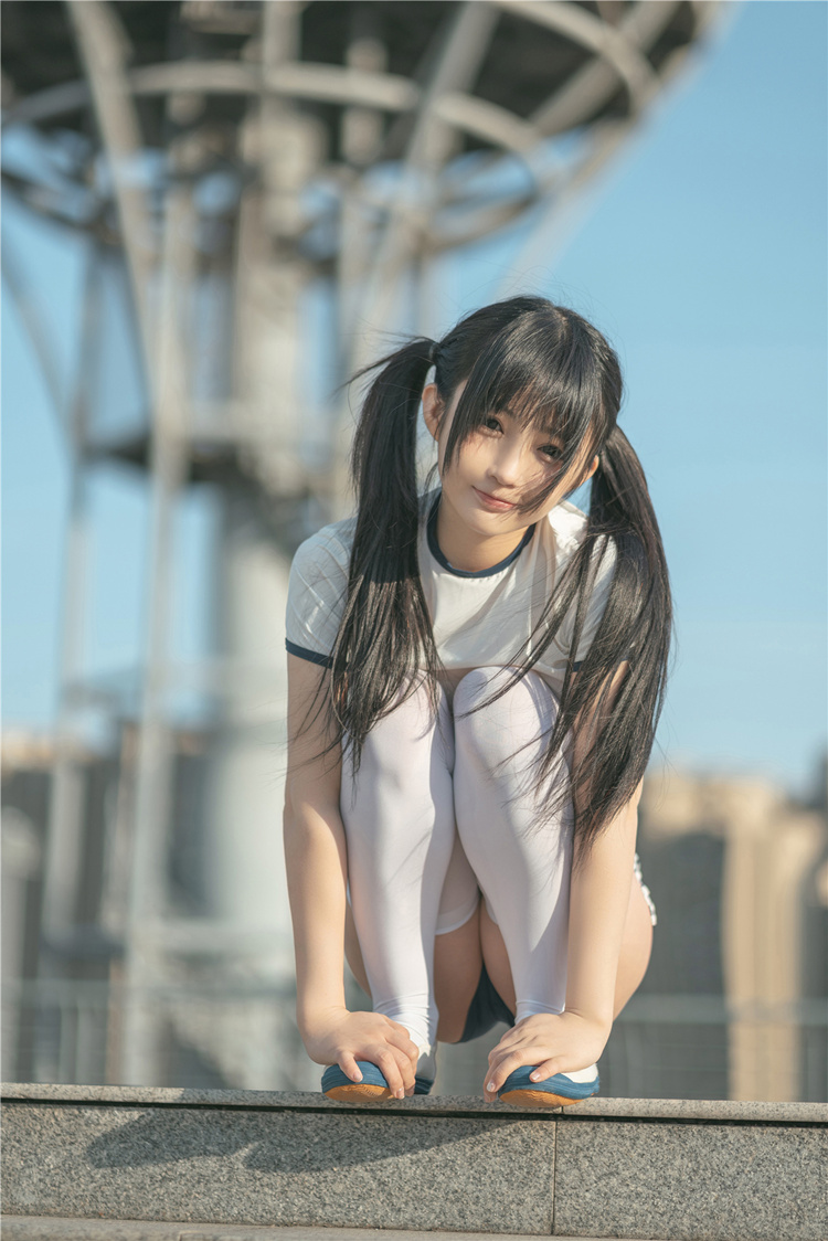 宁宁子同学体操服cos作品摄影素材