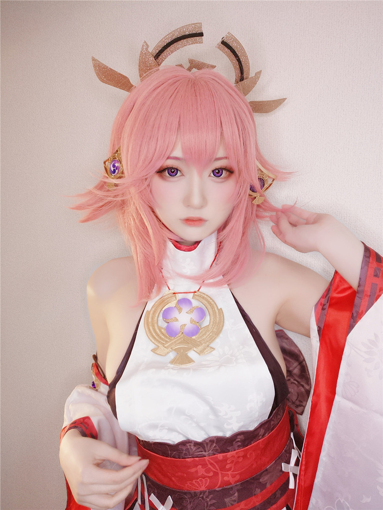 Yuki亭八重神子cos图片鉴赏