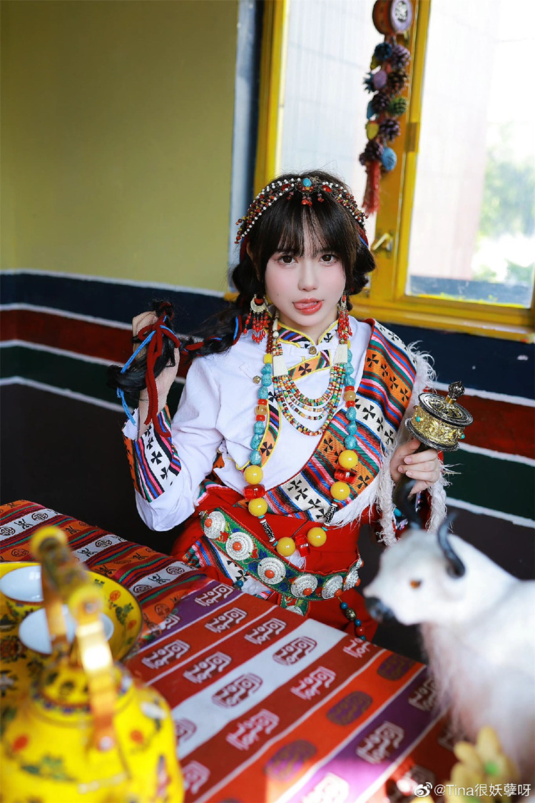 Tina很妖孽呀西藏旅拍，领略民俗的独特魅力