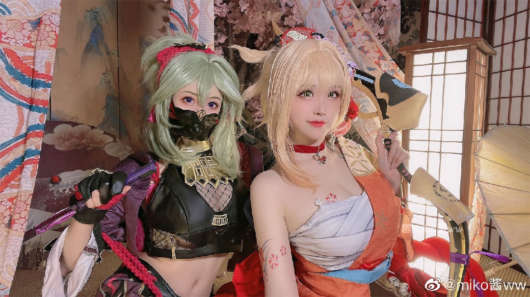 miko酱ww原神宵宫cos作品分享