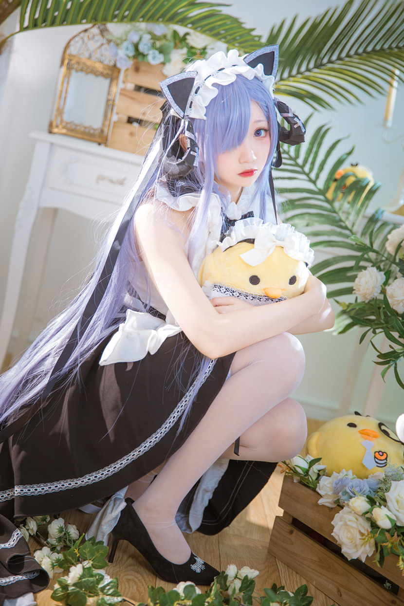 小野寺地瓜奥古斯特女仆cos图