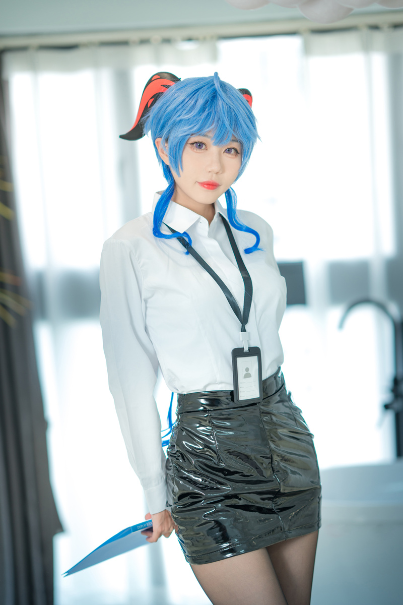 无影喵喵Ghost甘雨OLcos图