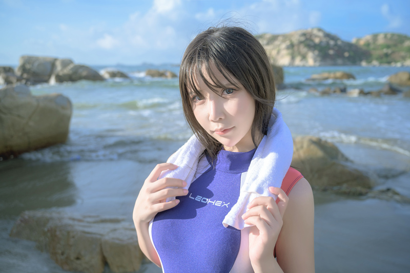 抱走莫子aa/中岛莫之子i竞技泳衣cos图