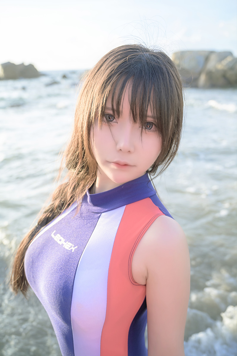 抱走莫子aa/中岛莫之子i竞技泳衣cos图