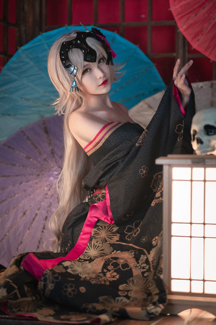 铁板烧鬼舞w黑贞花魁