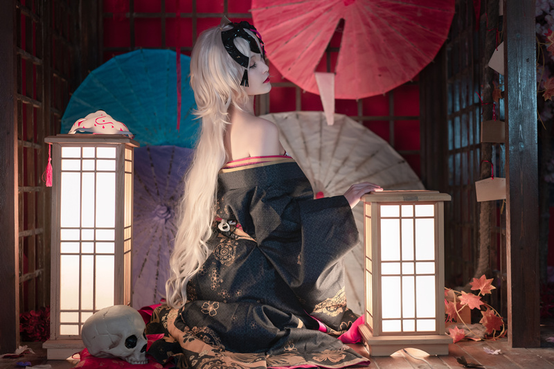 铁板烧鬼舞w黑贞花魁