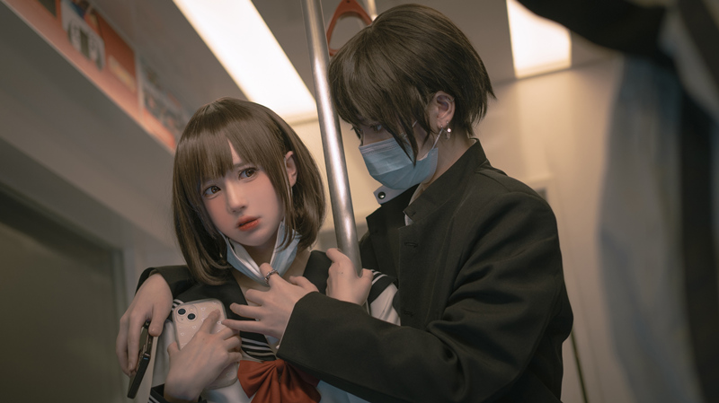 西园寺南歌电车物语cos作品