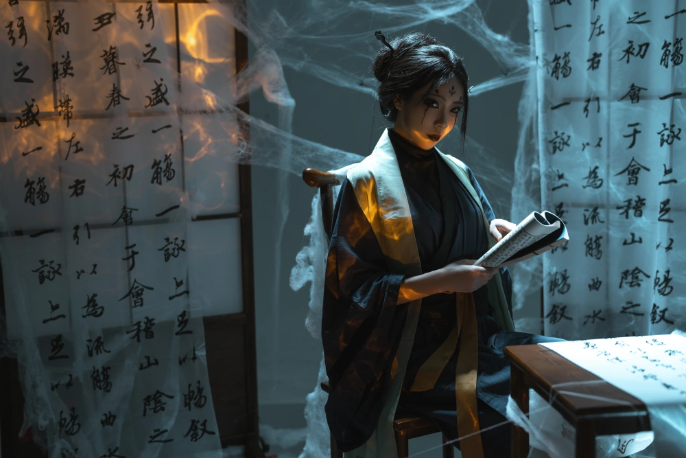 杏仁曲奇黑神话悟空四妹cos作品鉴赏