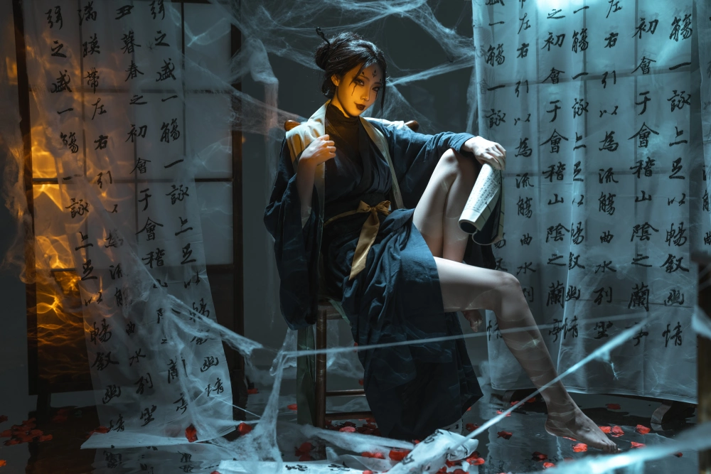 杏仁曲奇黑神话悟空四妹cos作品鉴赏