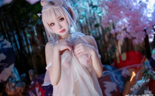 七七娜娜子珊瑚宫心海cos图