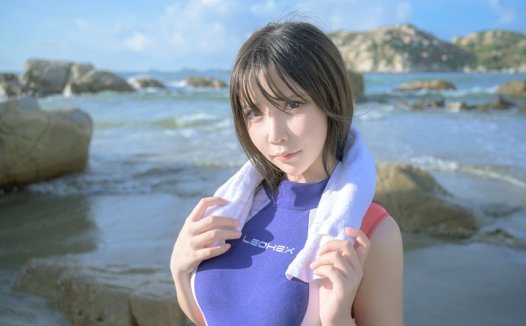 抱走莫子aa/中岛莫之子i竞技泳衣cos图