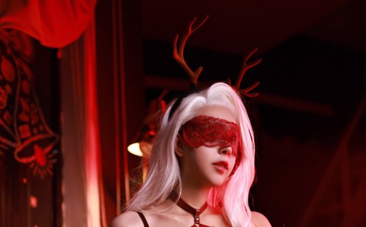 黑白御猫图包赤之森cos作品