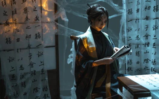 杏仁曲奇黑神话悟空四妹cos作品鉴赏